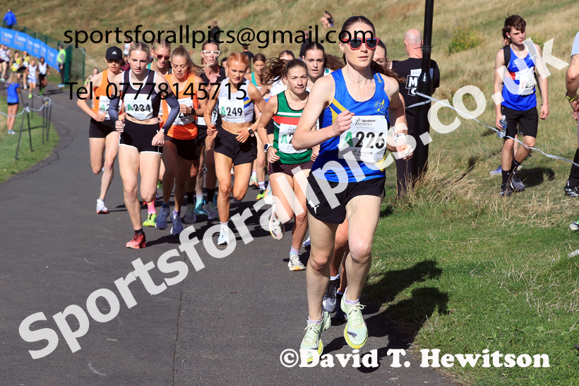 Senior Women, 2026 Northern Mens 6 and Womens 4 Stage and Youngsters Relays, Silksworth, Sunderland. Photo: David T. Hewitson/Sports for All Pics